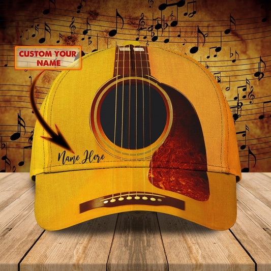 Personalized Guitar 3D Printed Cap