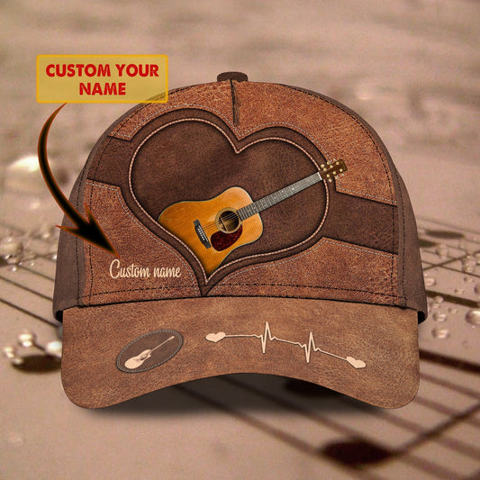 Personalized Guitar 3D Printed Cap