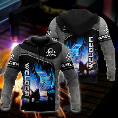 Premium Welder All Over Printed Unisex Shirts MEI