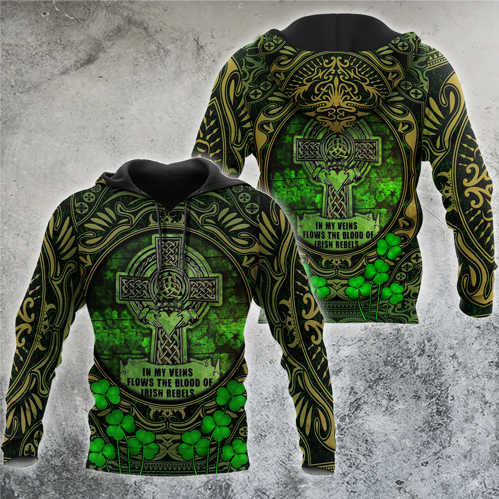 Irish Sant Patrick's Day 3D Hoodie Shirt For Men And Women LAM