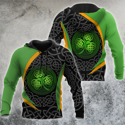 Irish Happy Sant Patrick's Day 3D Hoodie Shirt For Men And Women LAM