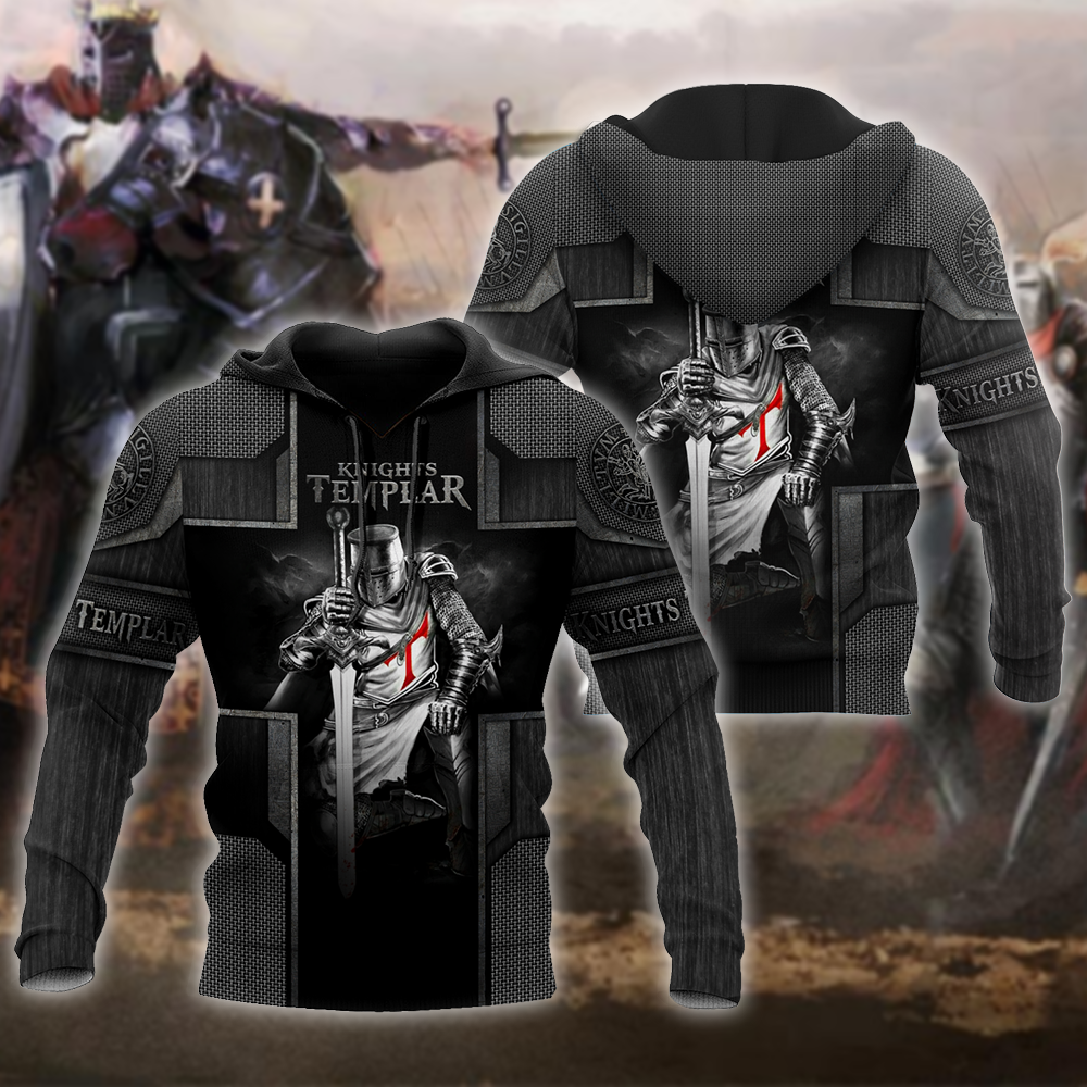 Premium Knight Templar All Over Printed Shirts For Men And Women MEI