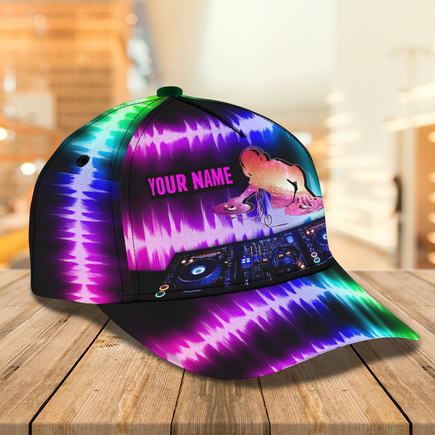 Personalized DJ 3D Printed Cap