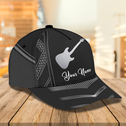 Personalized Guitar 3D Printed Cap