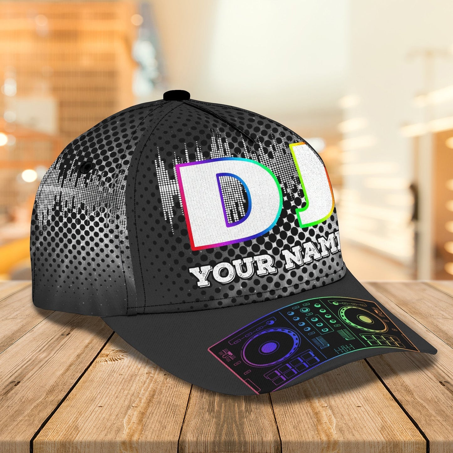 Personalized DJ 3D Printed Cap
