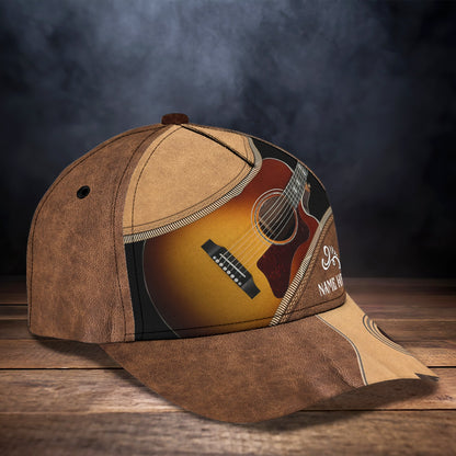 Personalized Guitar 3D Printed Cap