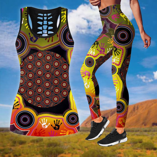 Legging + hollow tank combo TR2207201S