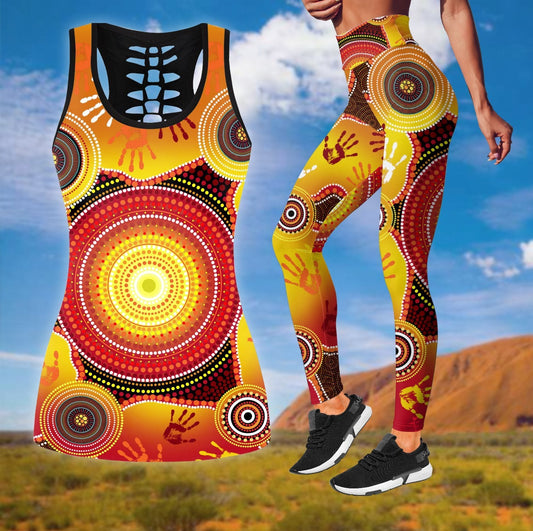 Legging + hollow tank combo TR2107203S