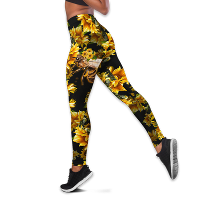 Love Bee Mandala Combo Tank + Legging Pi13062001