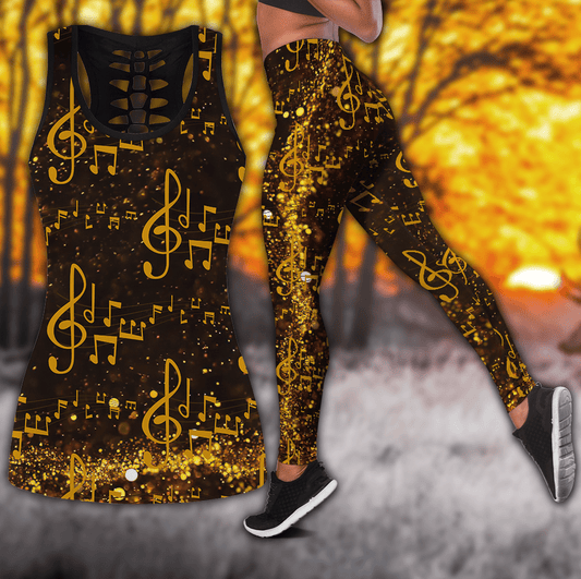 Music Note Combo Tank + Legging