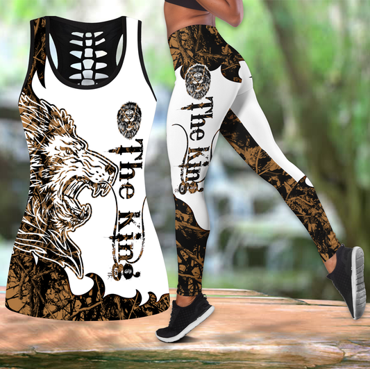 tattoos legging + hollow tank combo JJW190820001
