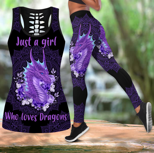 Legging + hollow tank combo HAC310804