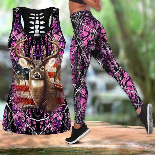 Deer Hunting America Combo Outfit For Women HAC150806-LAM