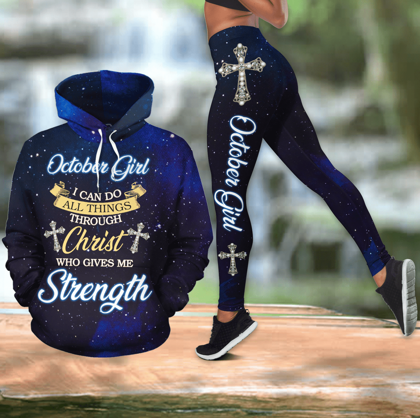 October Girl I Can Do All Things 3D All Over Printed Shirts For Men and Women DQB08122007S