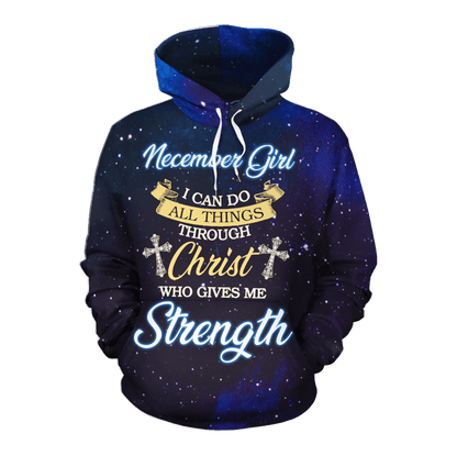November Girl I Can Do All Things 3D All Over Printed Shirts For Men and Women DQB08122008S