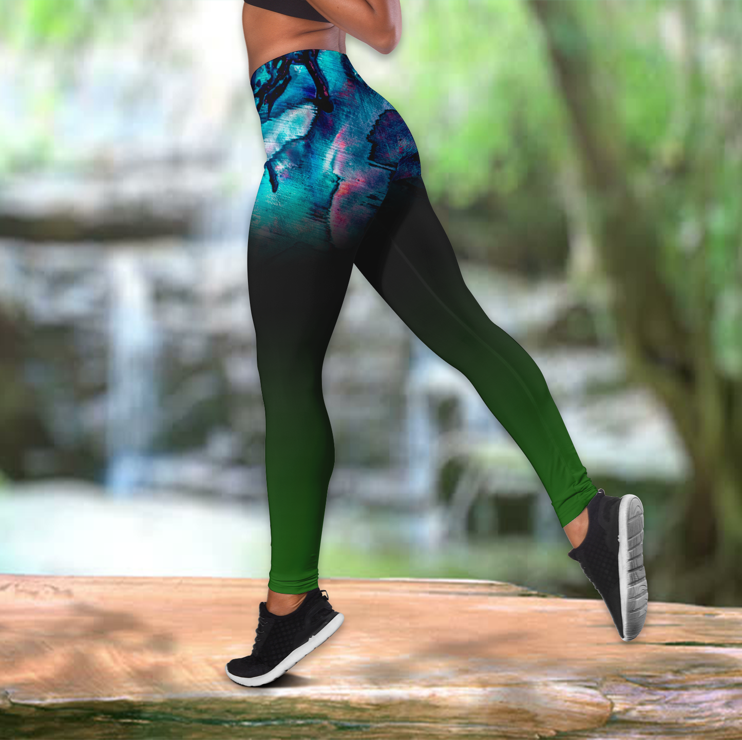 New zealand maori bulldog tank top & leggings outfit for women
