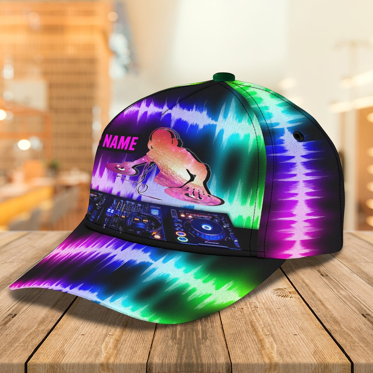 Personalized DJ 3D Printed Cap