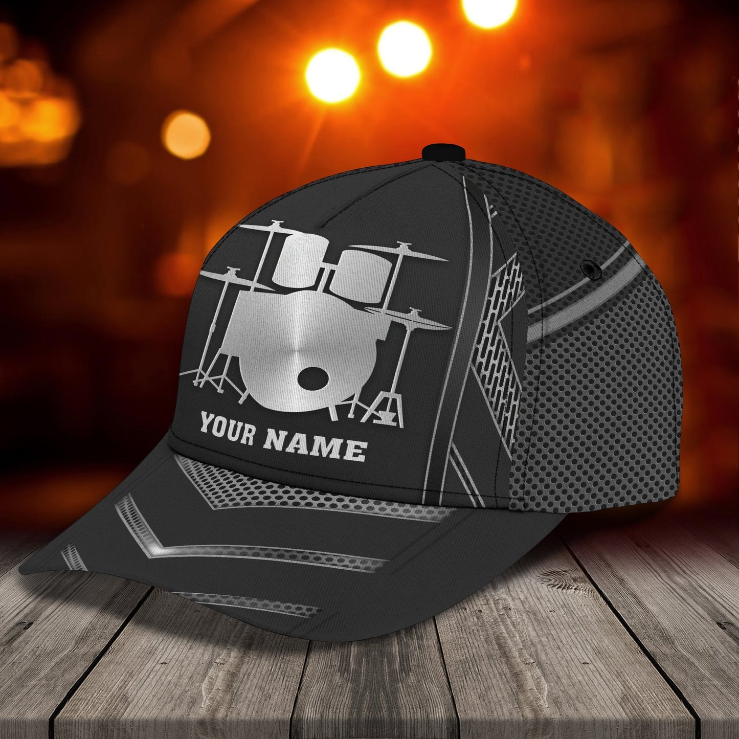 Personalized Guitar 3D Printed Cap
