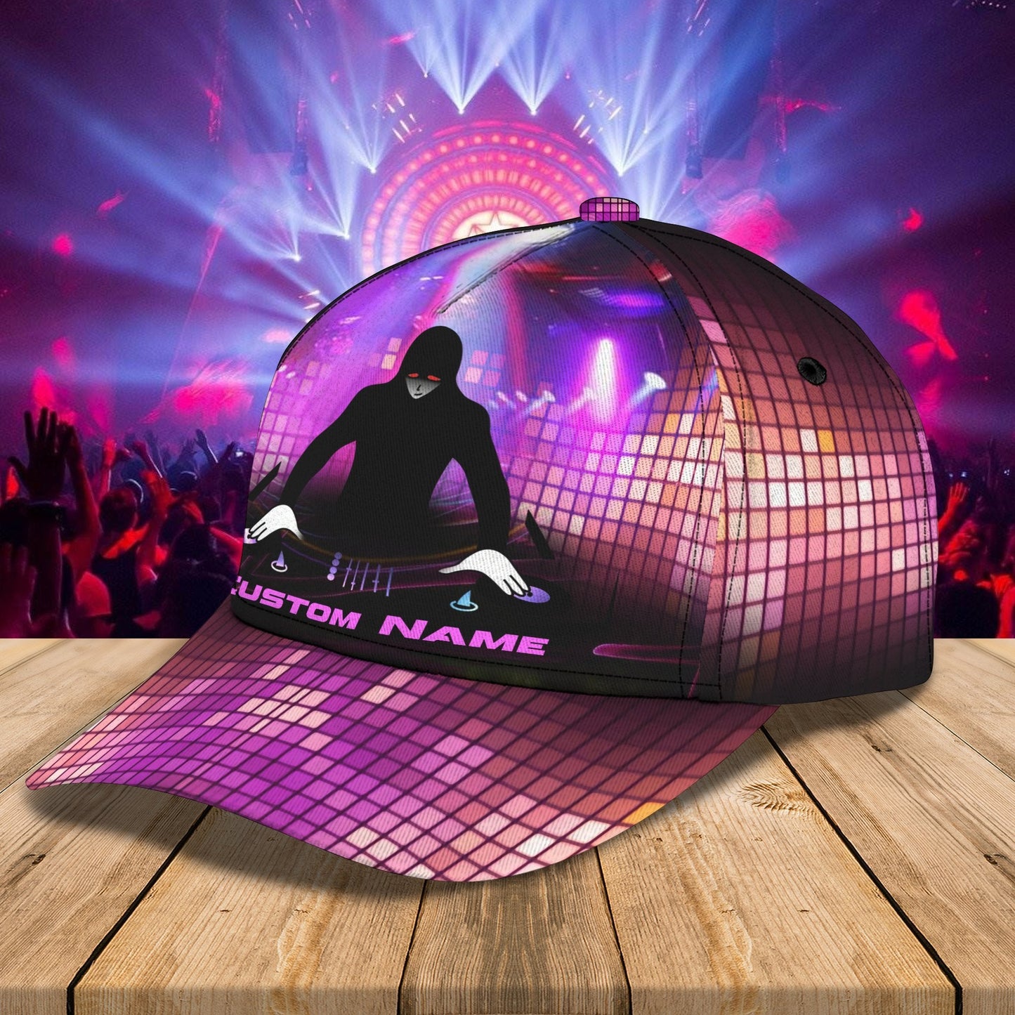 Personalized DJ 3D Printed Cap