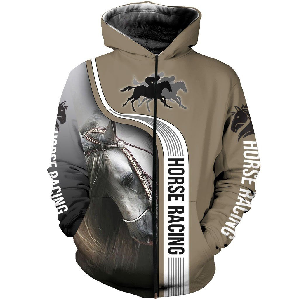 HORSE RACING ART 3D ALL OVER PRINTED SHIRTS DC - Amaze Style™-Apparel