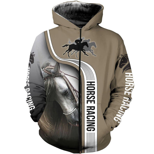 HORSE RACING ART 3D ALL OVER PRINTED SHIRTS DC - Amaze Style™-Apparel