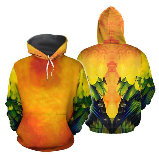 Love Parrot 3D All Over Printed Shirts For Men & Women - Amaze Style™-Apparel