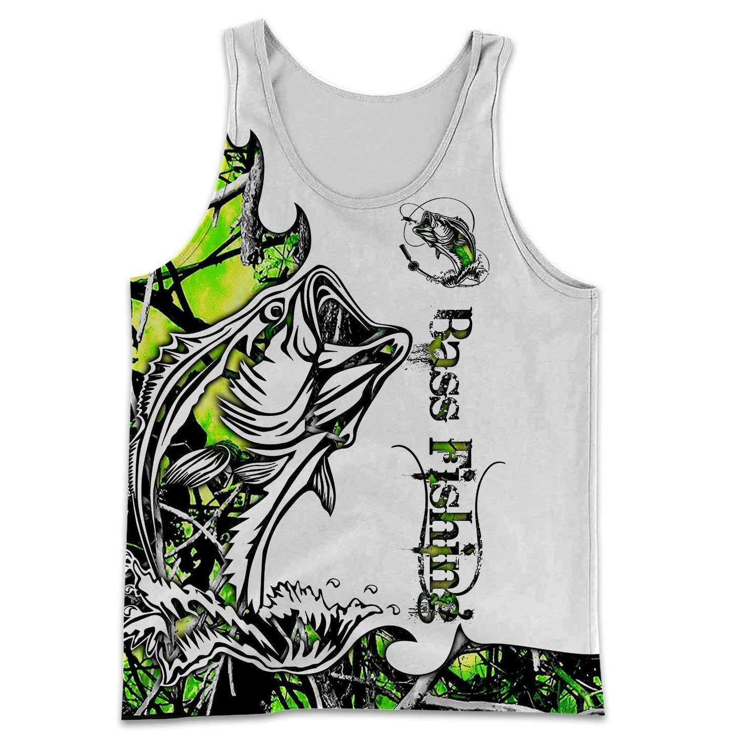 Green Bass Fishing Sport HC9302 - Amaze Style™-Apparel