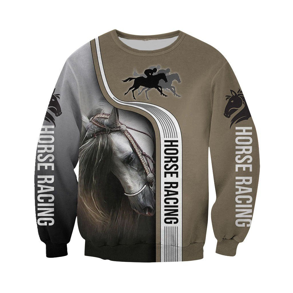 HORSE RACING ART 3D ALL OVER PRINTED SHIRTS DC - Amaze Style™-Apparel