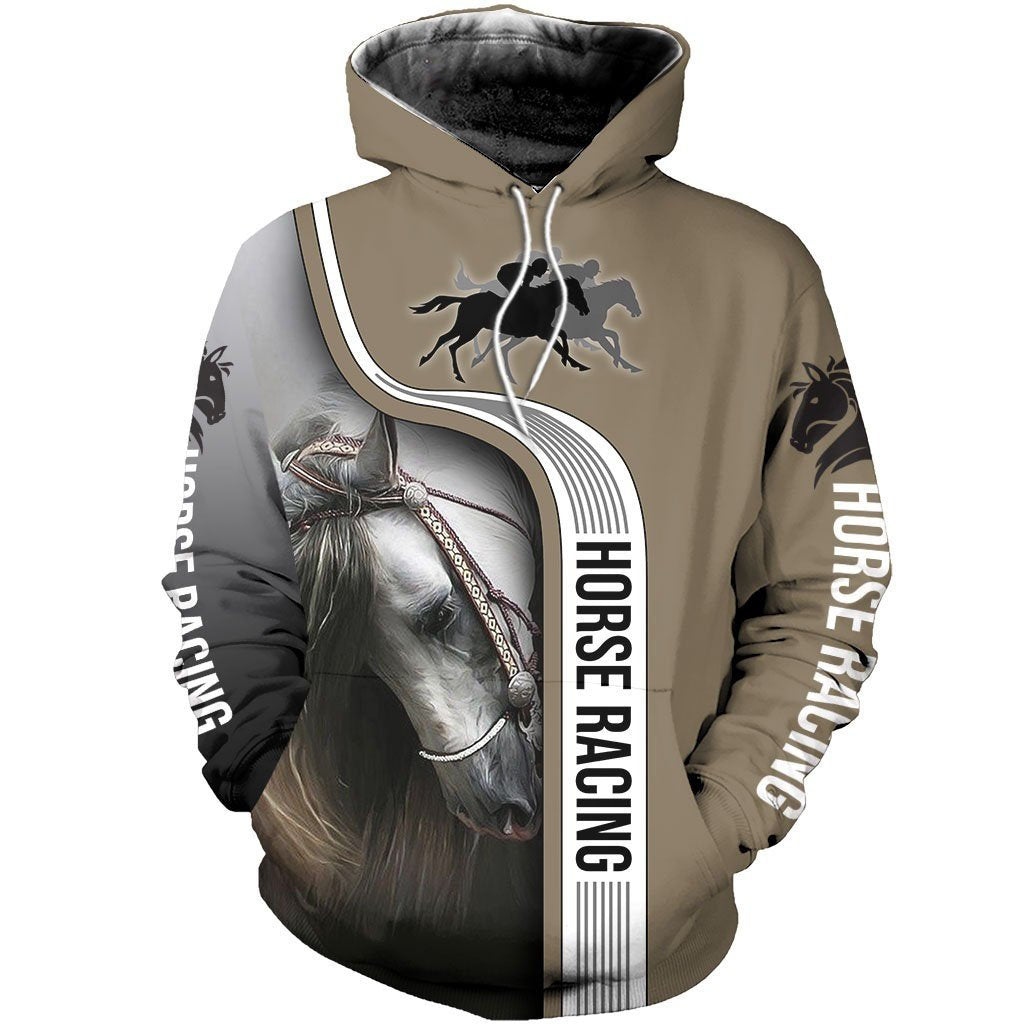 HORSE RACING ART 3D ALL OVER PRINTED SHIRTS DC - Amaze Style™-Apparel