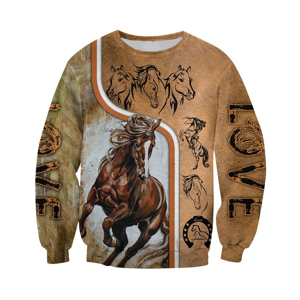Love Horse 3D All Over Printed Unisex Shirts