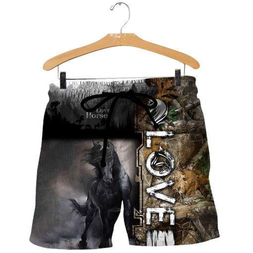 Love Horse 3D All over print for Men and Women shirt HR13 - Amaze Style™-Apparel