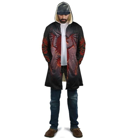 3D Tattoo and Dungeon Dragon Hoodie Coat for Men and Woman NM050926 - Amaze Style™-Apparel