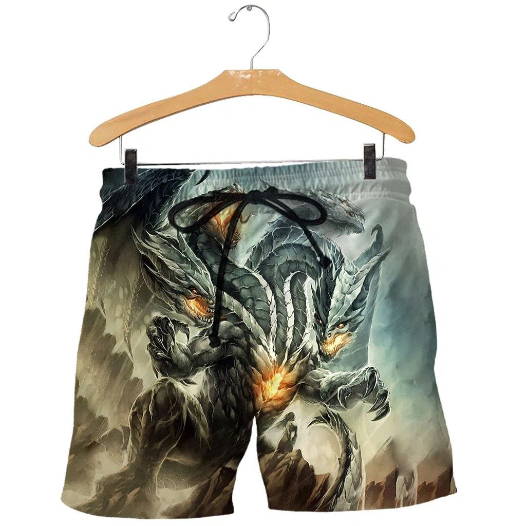 3D Tattoo and Dungeon Dragon Hoodie T Shirt For Men and Women NM050943 - Amaze Style™-Apparel