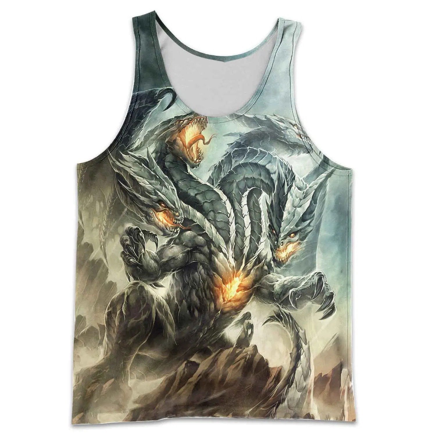 3D Tattoo and Dungeon Dragon Hoodie T Shirt For Men and Women NM050938-Apparel-NM-Hoodie-S-Vibe Cosy™