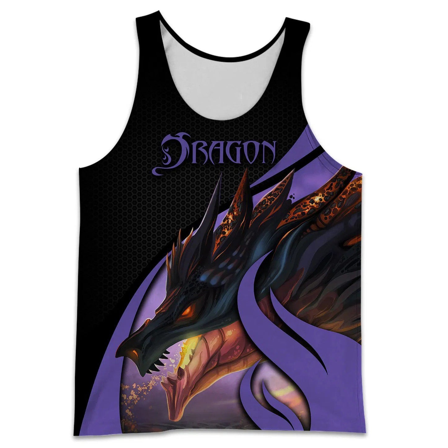 3D Tattoo and Dungeon Dragon Hoodie T Shirt For Men and Women NM050963-Apparel-NM-Tank Top-S-Vibe Cosy™