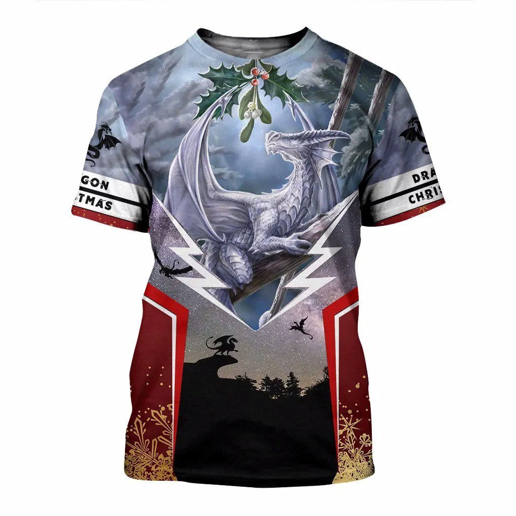 3D Tattoo and Dungeon Dragon Hoodie NM050966-Apparel-NM-Hoodie-S-Vibe Cosy™