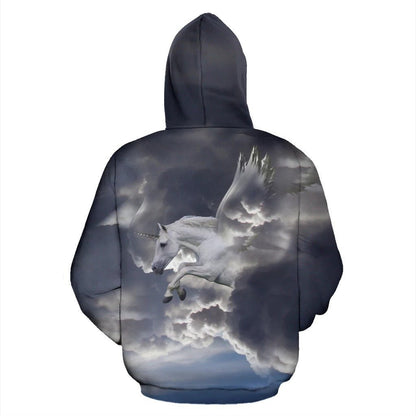 3D All Over Print Horse Hoodie NM120815-Apparel-NM-Hoodie-S-Vibe Cosy™