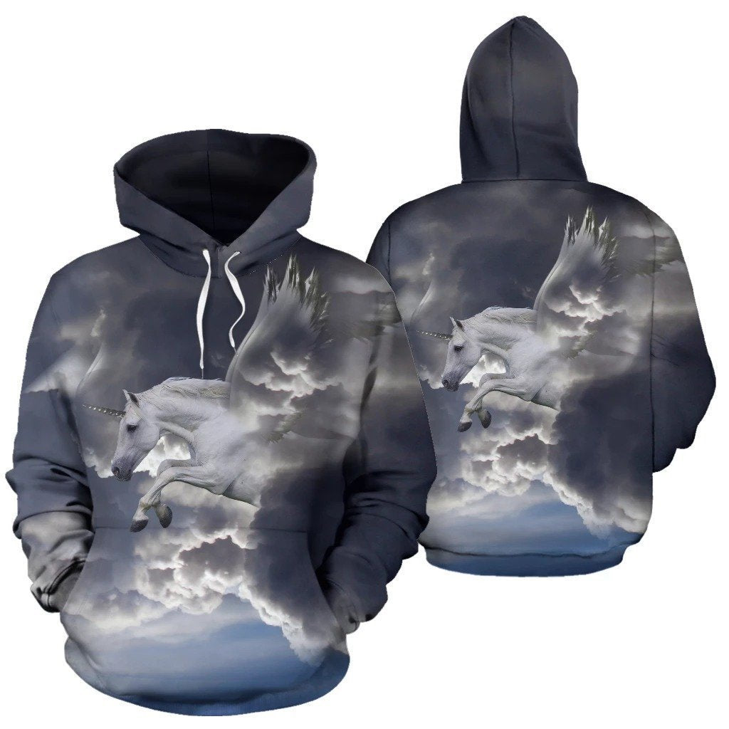 3D All Over Print Horse Hoodie NM120815-Apparel-NM-Hoodie-S-Vibe Cosy™