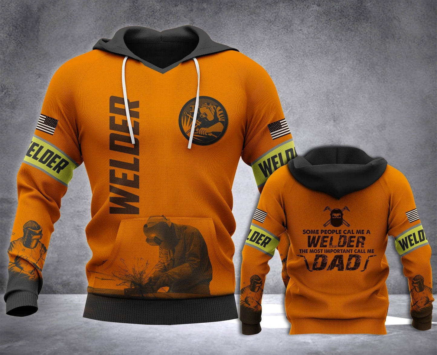Welder Hoodie T Shirt Sweatshirt For Men and Women NM210305-Apparel-NM-Hoodie-S-Vibe Cosy™