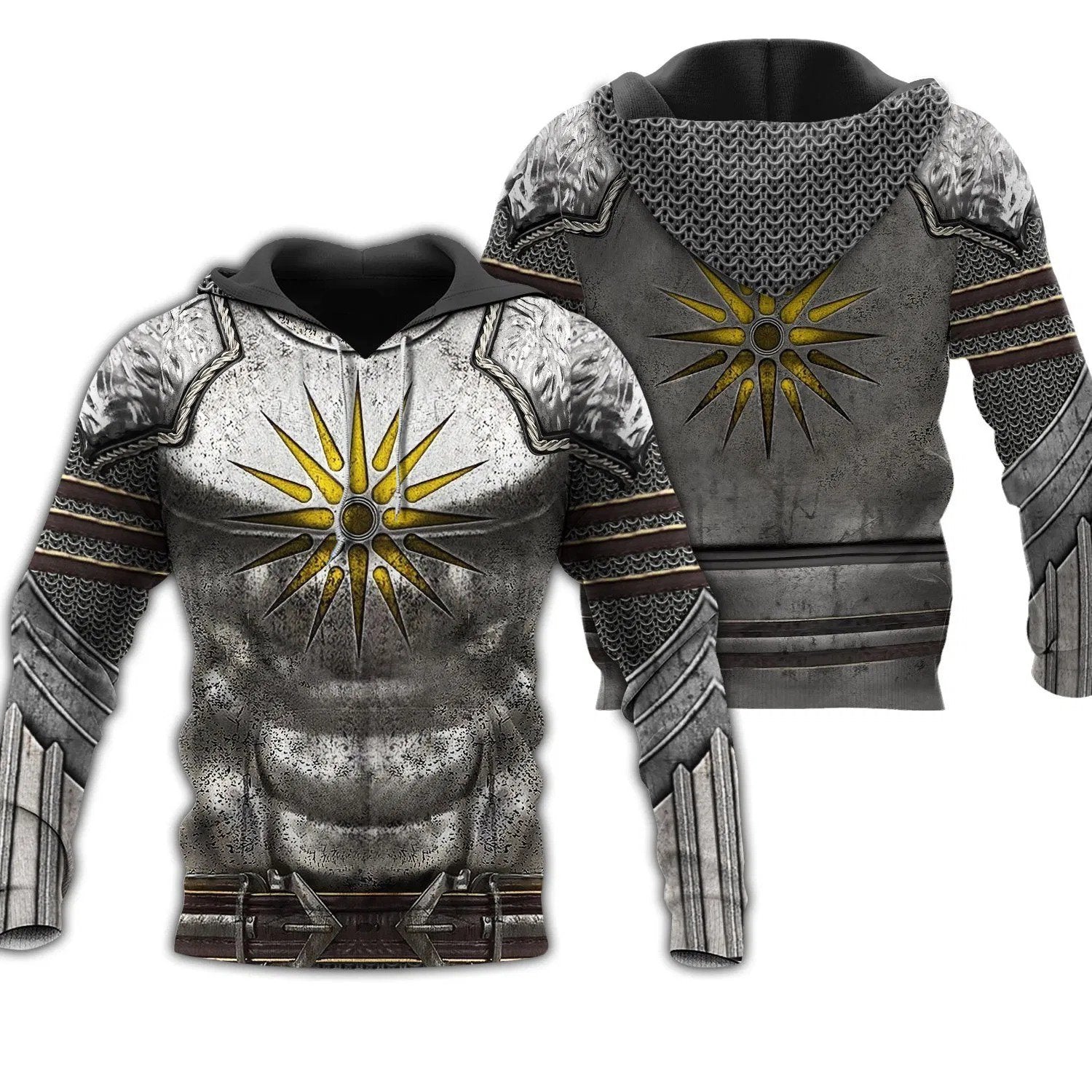 Macedonia Armor Hoodie T Shirt Sweatshirt For Men and Women NM220311-Apparel-NM-Hoodie-S-Vibe Cosy™