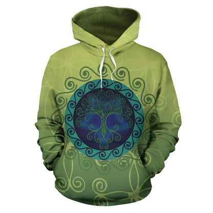 Irish St Patrick's Day Shamrock Celtic Cross Hoodie T-Shirt Sweatshirt Pi020304-Apparel-NM-Hoodie-S-Vibe Cosy™