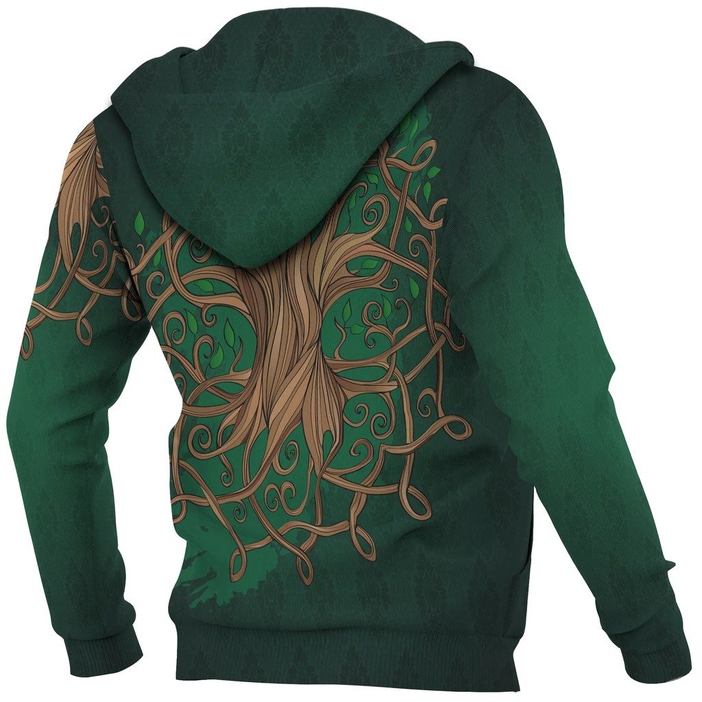 Irish Saint Patrick's Day Shamrock Celtic Cross Hoodie T-Shirt Sweatshirt Pi020308-Apparel-NM-Hoodie-S-Vibe Cosy™