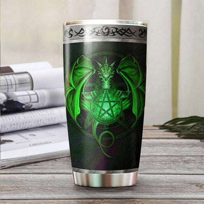 Dragon & Dungeon Tattoo Tumbler 20 Oz Pi020326-NM-Vibe Cosy™