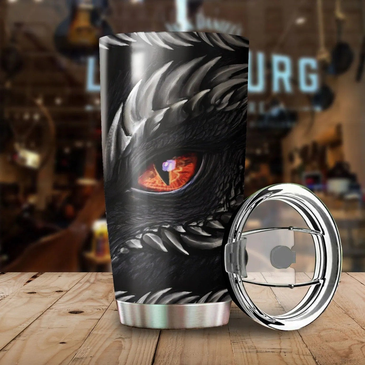 Dragon & Dungeon Tattoo Tumbler 20 Oz Pi020328-NM-Vibe Cosy™