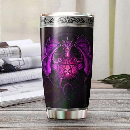 Dragon & Dungeon Tattoo Tumbler 20 Oz Pi020329-NM-Vibe Cosy™
