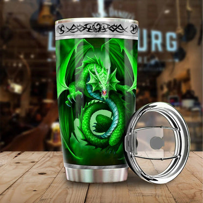 Dragon & Dungeon Tattoo Tumbler 20 Oz Pi020334-Tumbler-NM-Vibe Cosy™