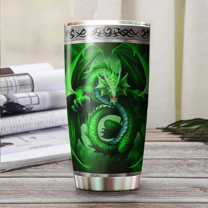 Dragon & Dungeon Tattoo Tumbler 20 Oz Pi020334-Tumbler-NM-Vibe Cosy™