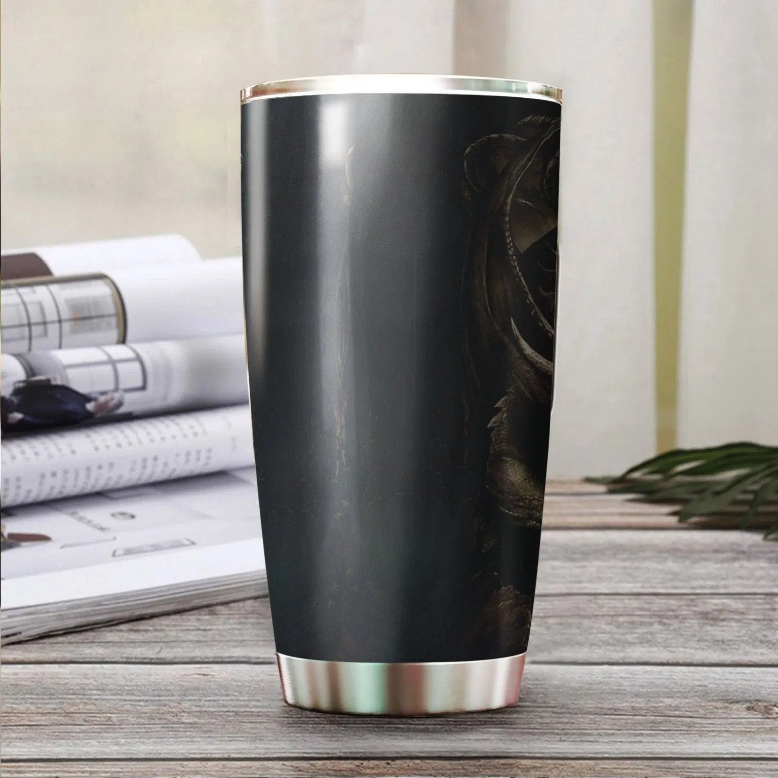 Dragon & Dungeon Tattoo Tumbler 20 Oz Pi020346-Tumbler-NM-Vibe Cosy™