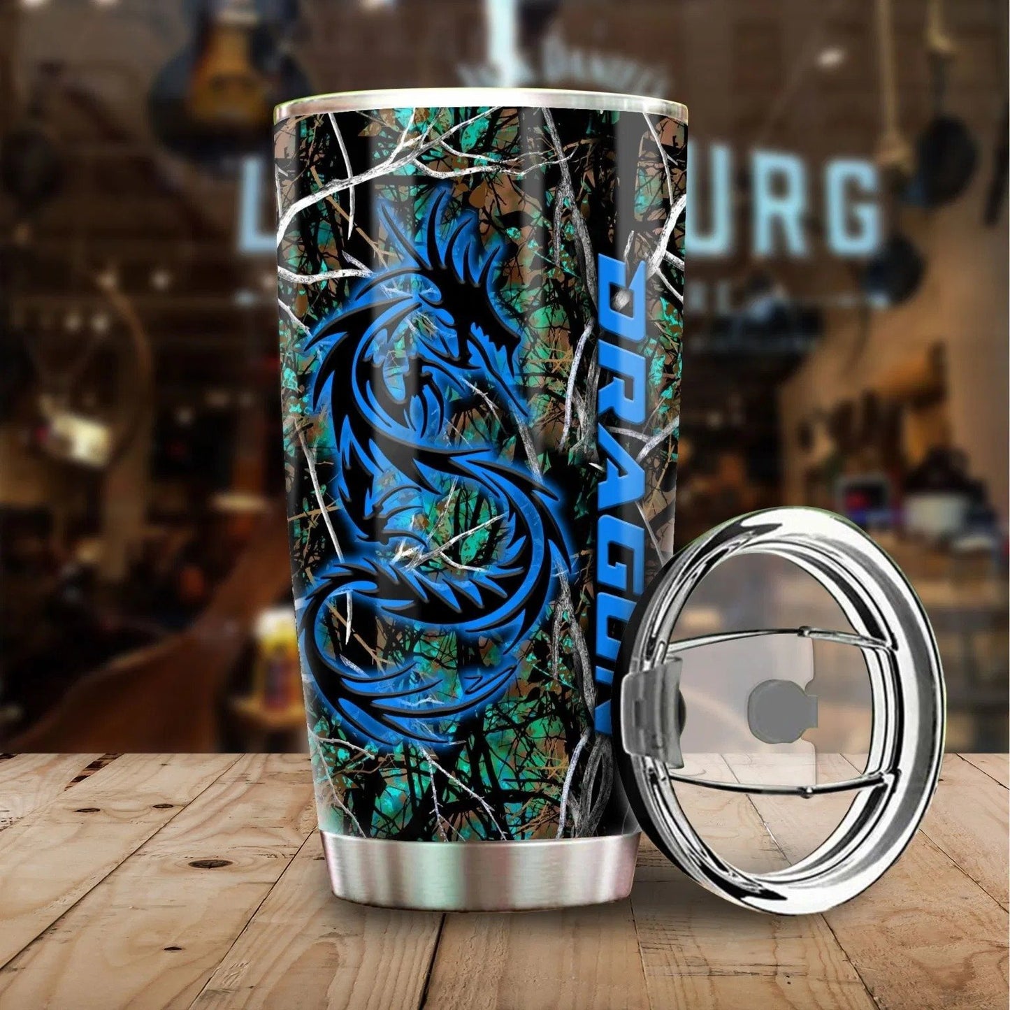 Dragon & Dungeon Tattoo Tumbler 20 Oz HAC020351-Tumbler-NM-Vibe Cosy™