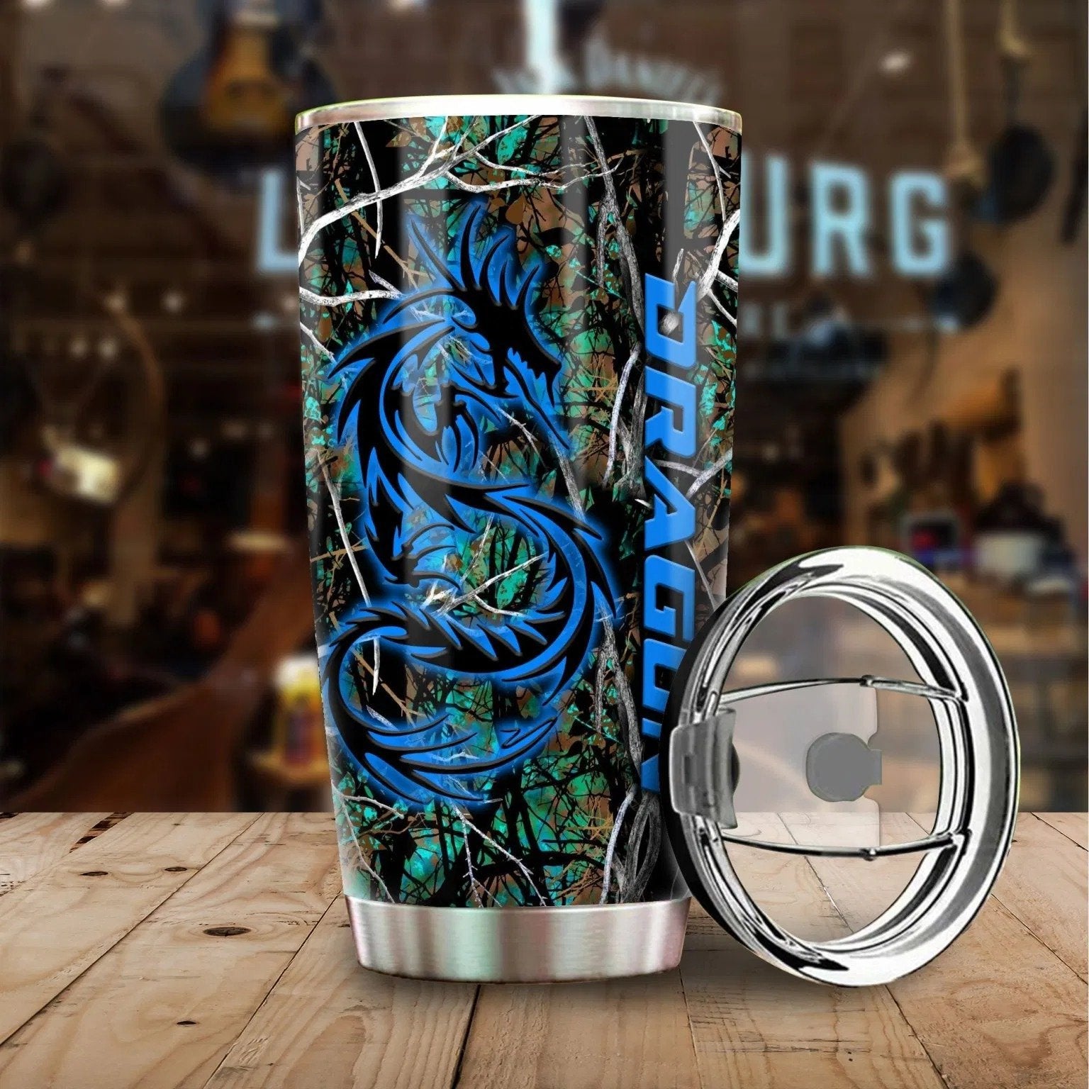 Dragon & Dungeon Tattoo Tumbler 20 Oz HAC020351-Tumbler-NM-Vibe Cosy™